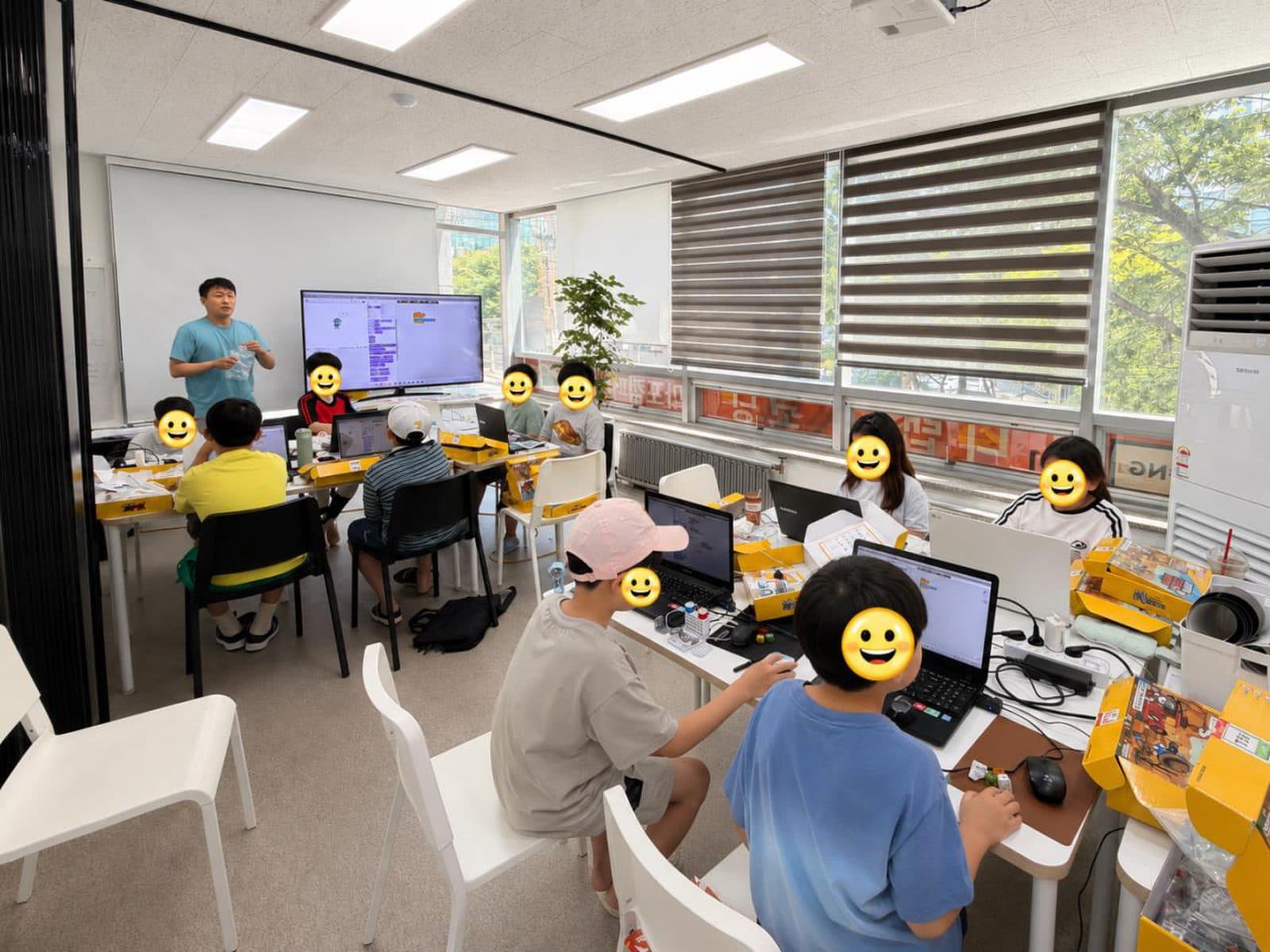 디랩코딩학원 마포캠퍼스 수업 현장